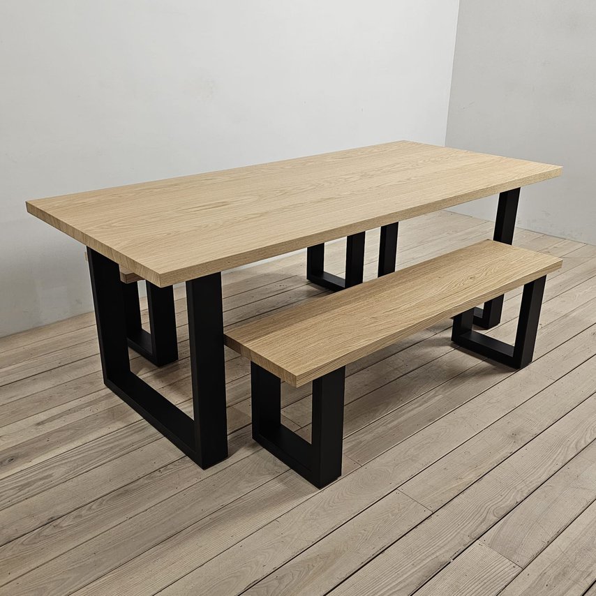 Holborn Natural Matt Black