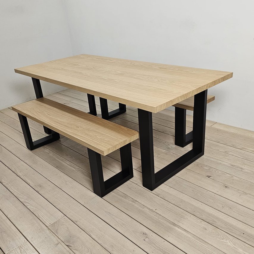 Holborn Natural Matt Black