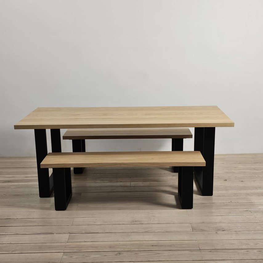 Holborn Natural Matt Black