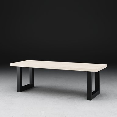 Dixon White Matt Black