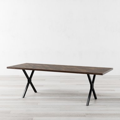 Kew H Brown Matt Black