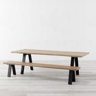 Trent Natural Ash Matt Black